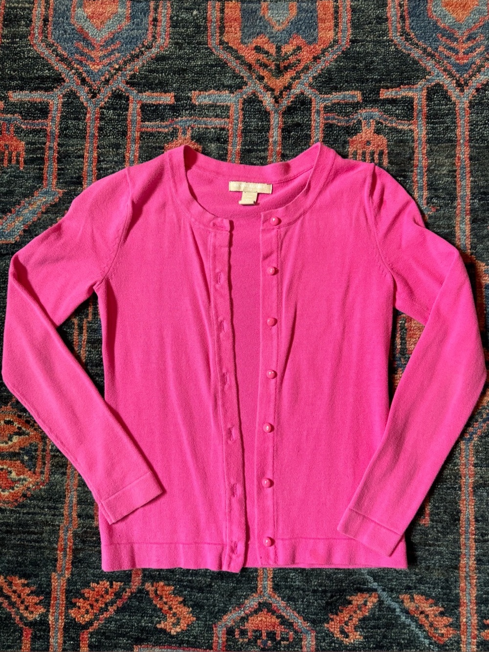 Banana Republic Bubblegum Pink Cardigan